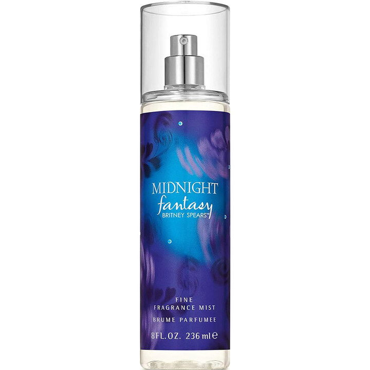 Britney Spears Midnight Fantasy FRAGRANCE MIST Perfume Bottle