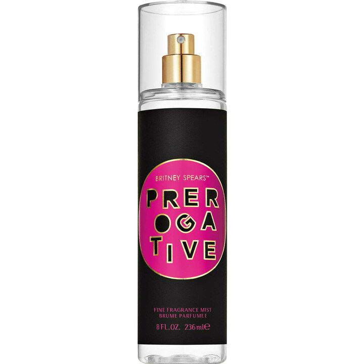 Britney Spears Prerogative FRAGRANCE MIST Perfume Bottle