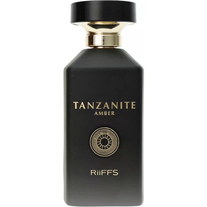 Riiffs Tanzanite Amber Perfume Bottle