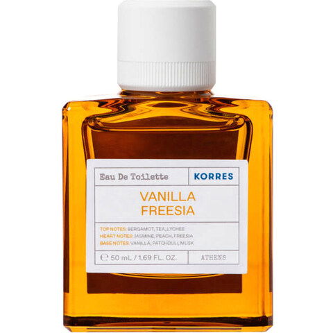 Korres Vanilla Freesia EAU DE TOILETTE Perfume Bottle