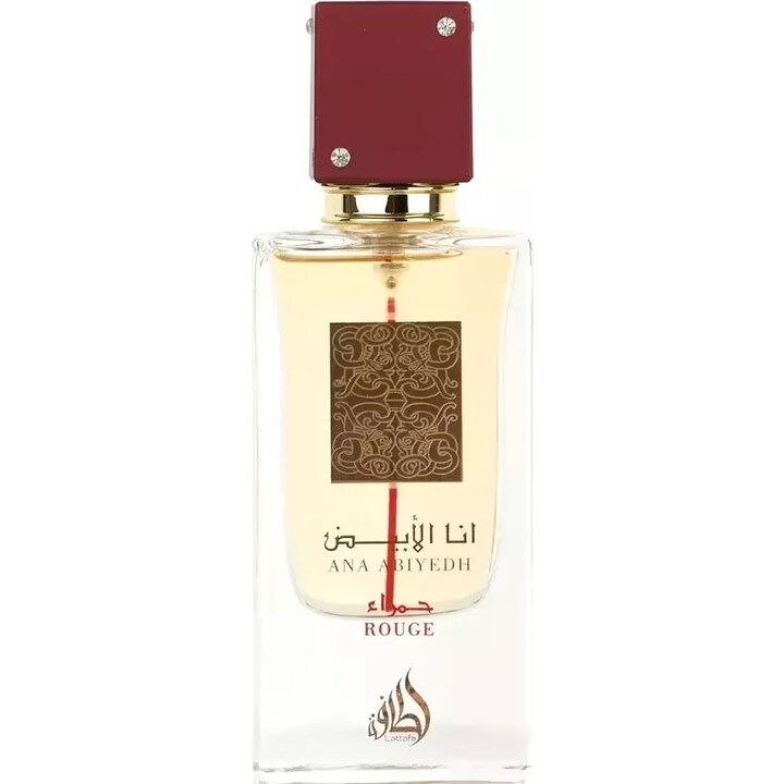 Lattafa Ana Abiyedh Rouge EAU DE PARFUM Perfume Bottle