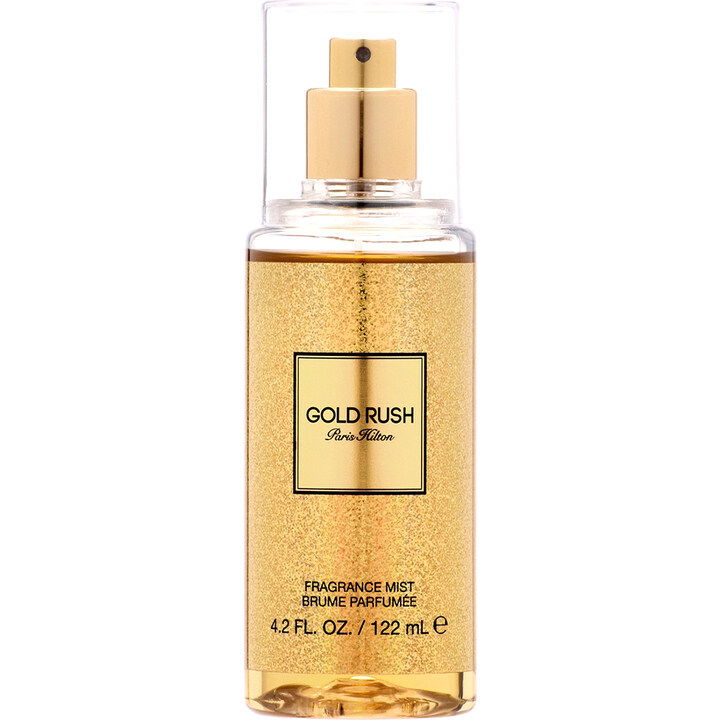 Paris Hilton Gold Rush FRAGRANCE MIST Perfume Bottle