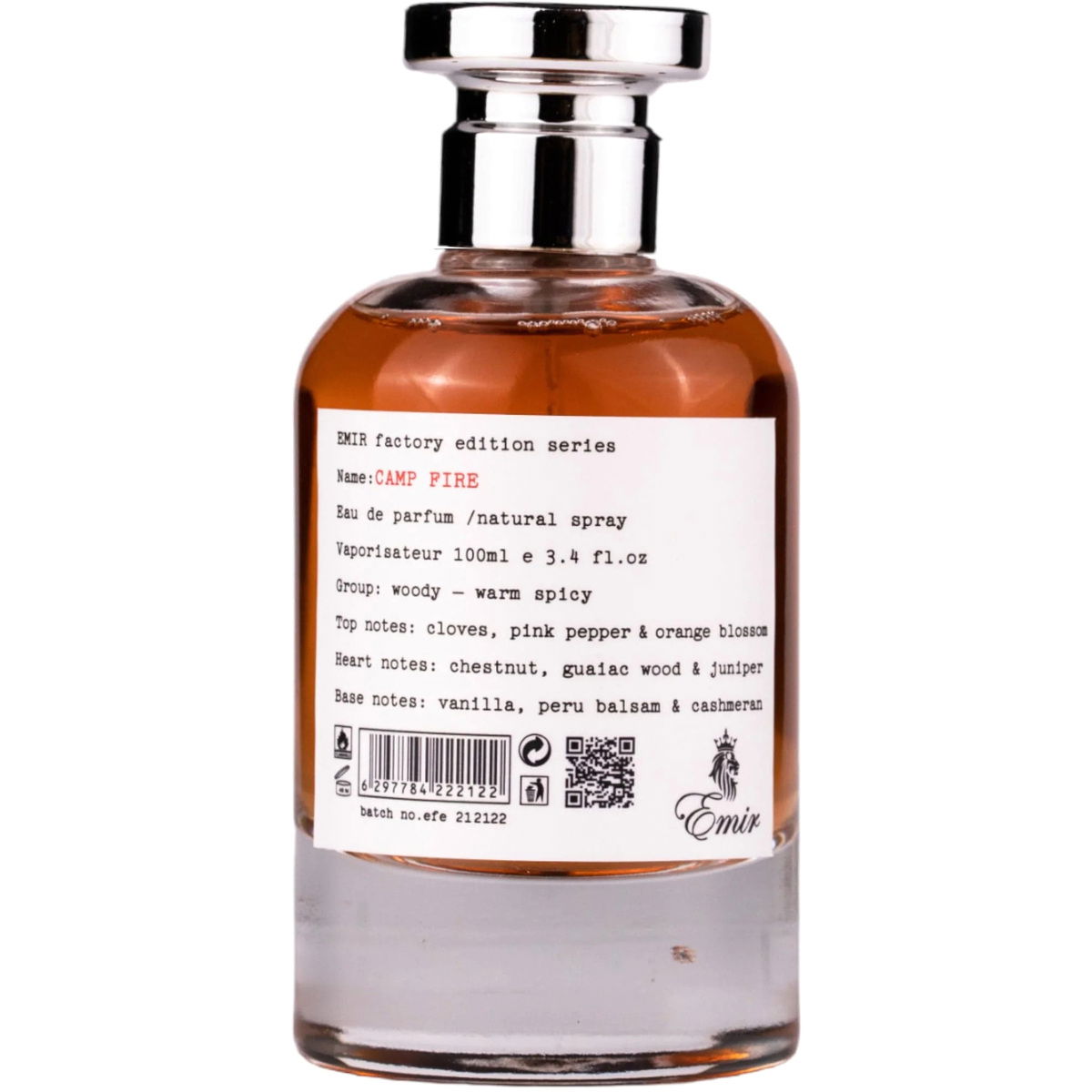 Emir Camp Fire Perfume Bottle