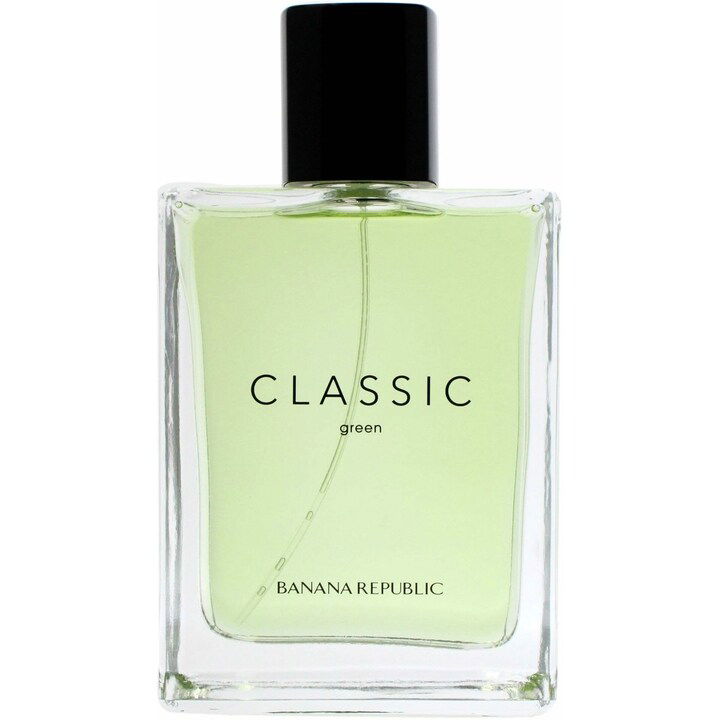 Banana Republic Classic Green Perfume Bottle