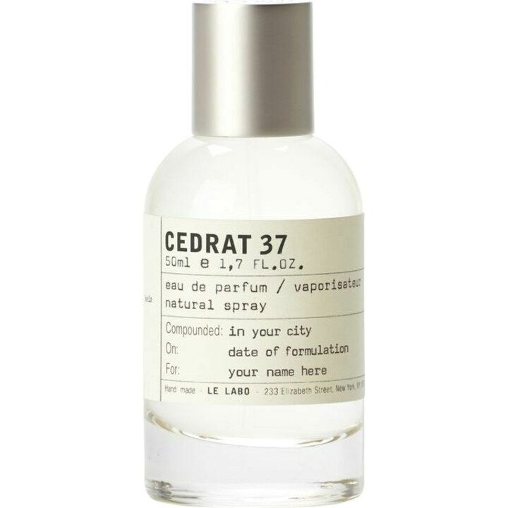 Le Labo Cedrat 37 Perfume Bottle
