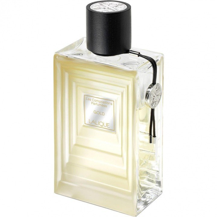 Lalique Les Compositions Parfumées - Gold Perfume Bottle