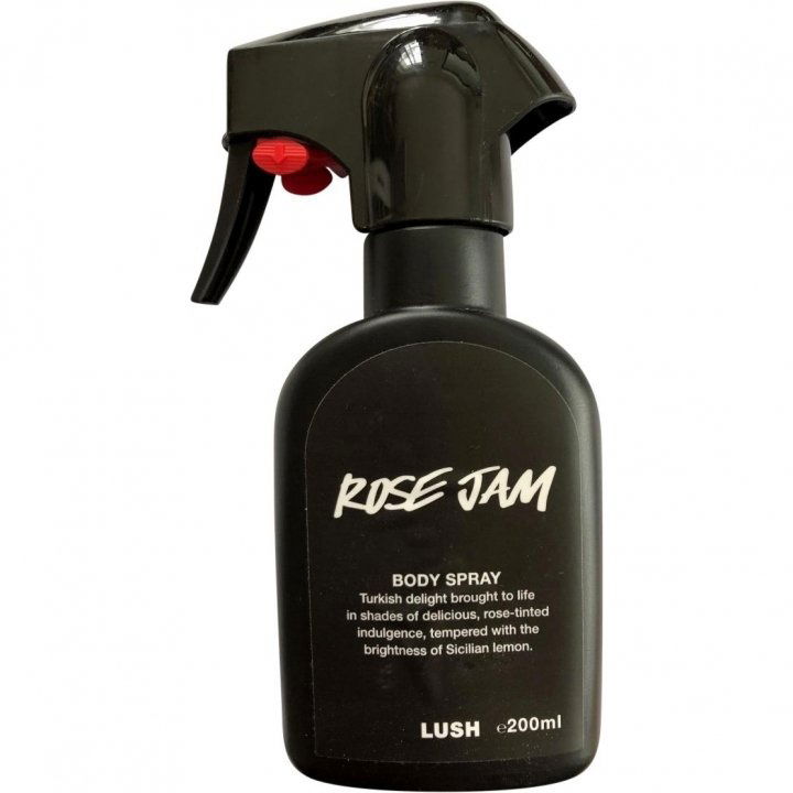 Lush Rose Jam BODY SPRAY Perfume Bottle
