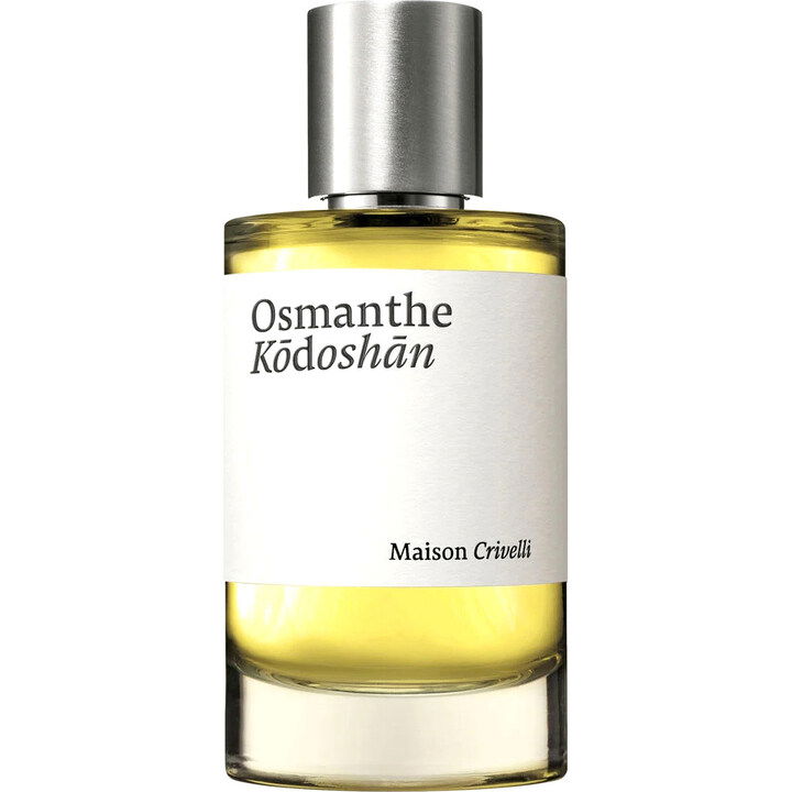 Maison Crivelli Osmanthe Kōdoshān Perfume Bottle