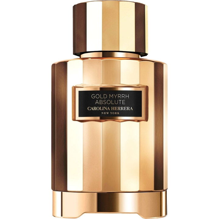 Carolina Herrera Gold Myrrh Absolute Perfume Bottle
