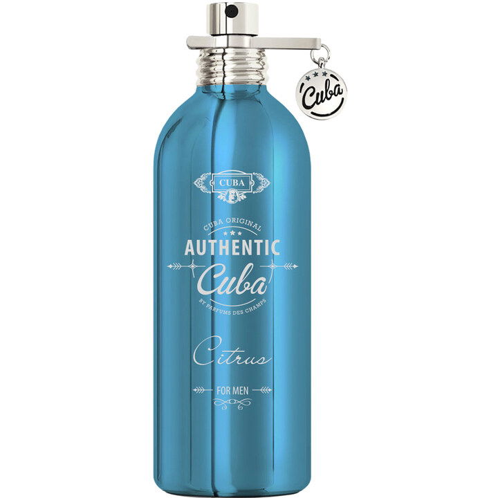 Cuba Cuba Authentic - Citrus Perfume Bottle