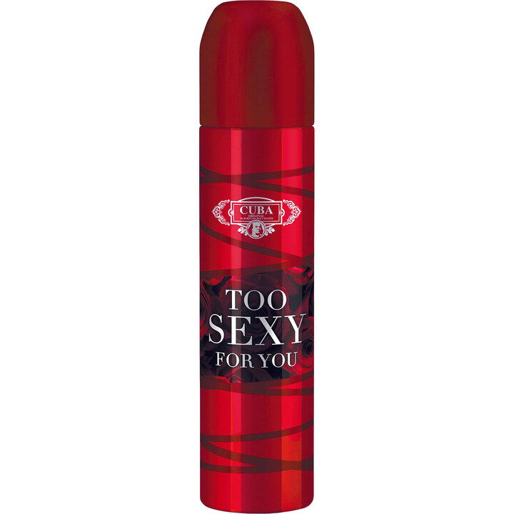 Cuba Too Sexy For You Perfume Bottle