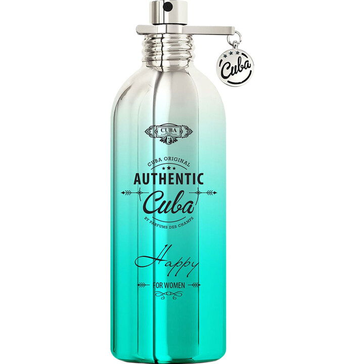 Cuba Cuba Authentic - Happy Perfume Bottle