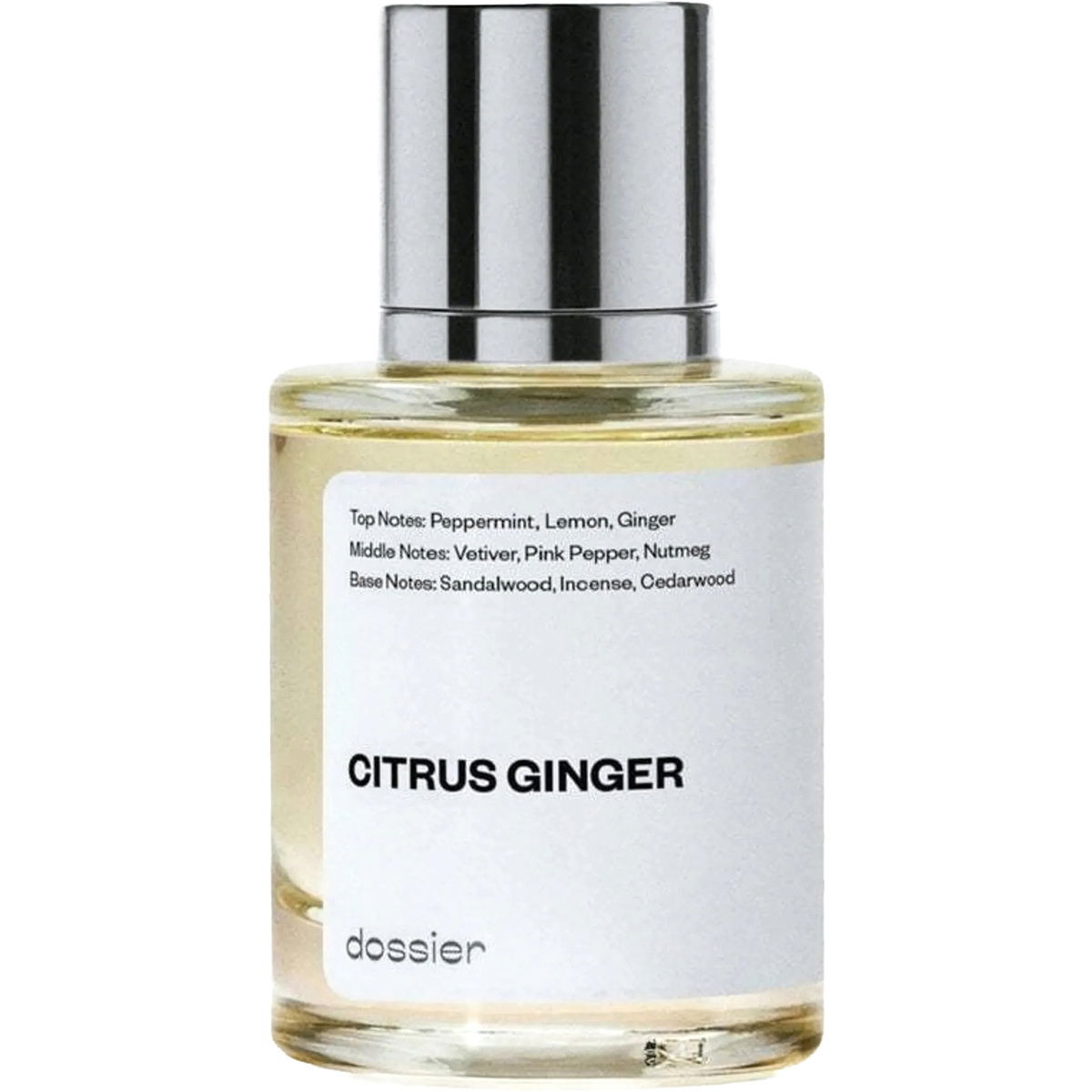 Dossier Citrus Ginger Perfume Bottle