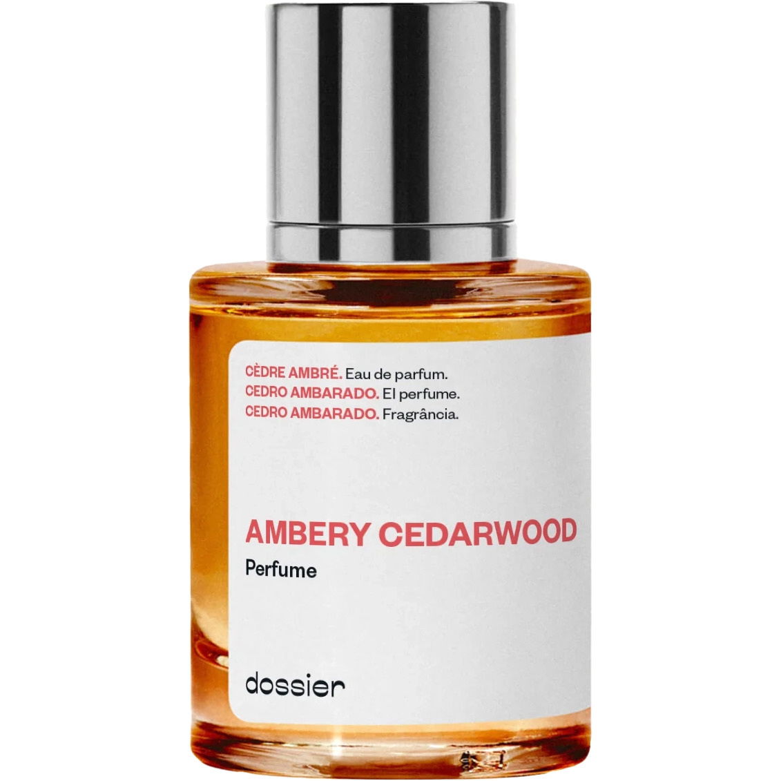 Dossier Ambery Cedarwood Perfume Bottle