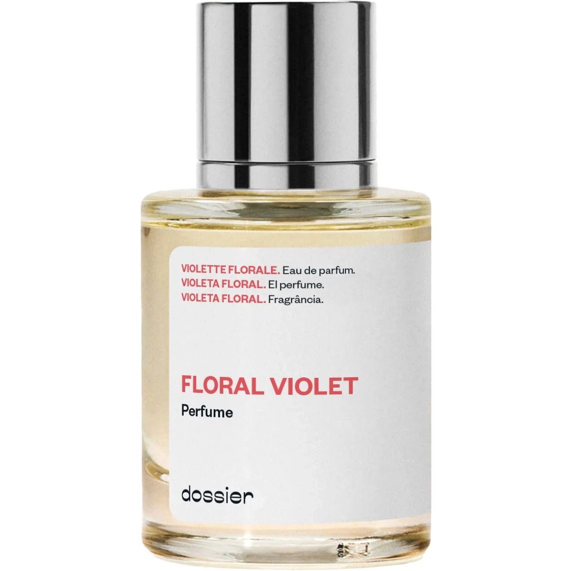 Dossier Floral Violet Perfume Bottle