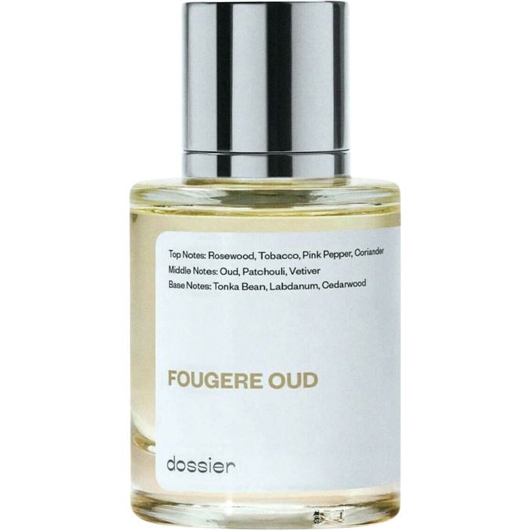 Dossier Fougere Oud Perfume Bottle