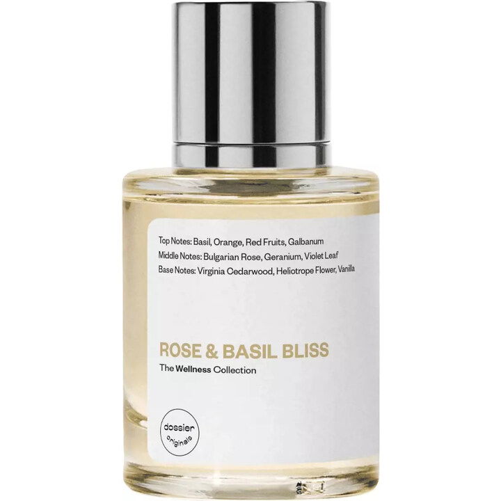 Dossier Rose & Basil Bliss Perfume Bottle