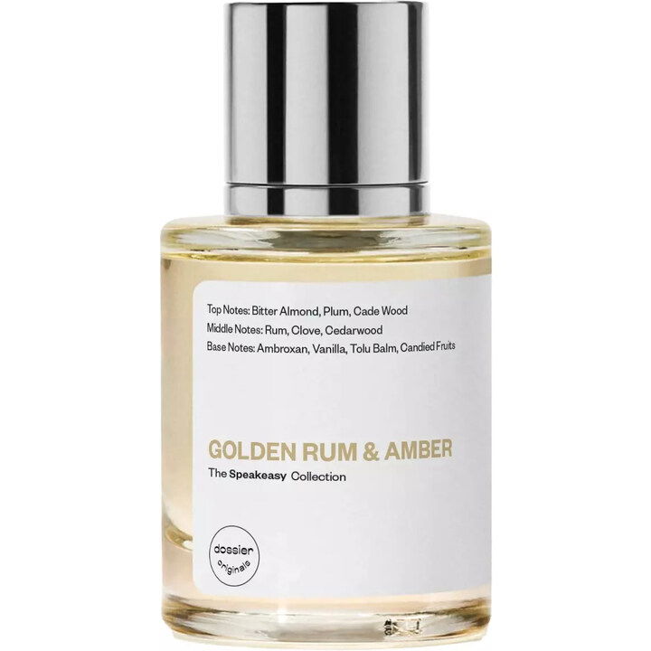Dossier Golden Rum & Amber Perfume Bottle