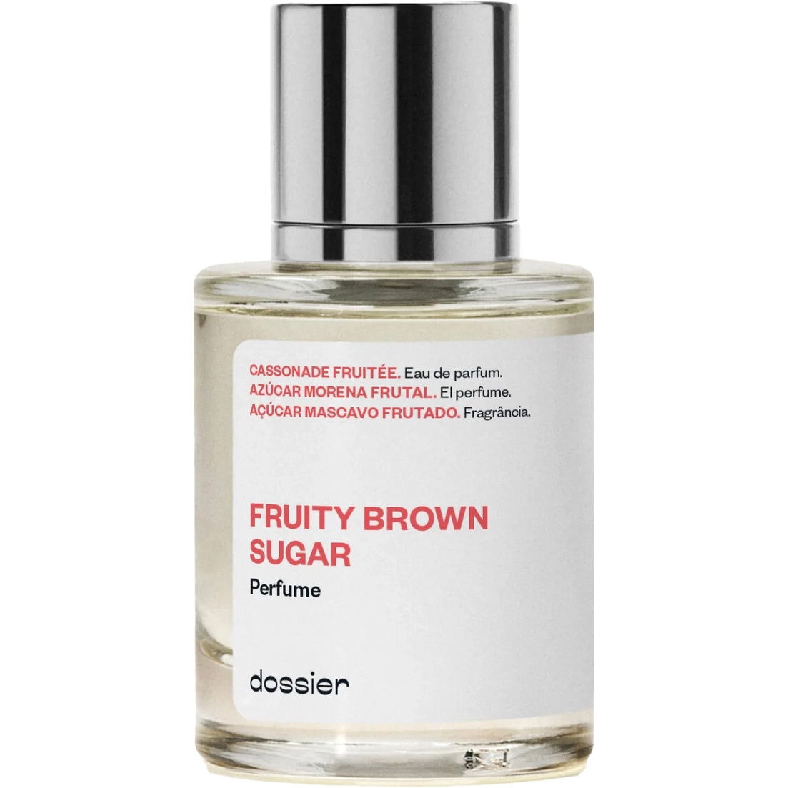 Dossier Fruity Brown Sugar Perfume Bottle
