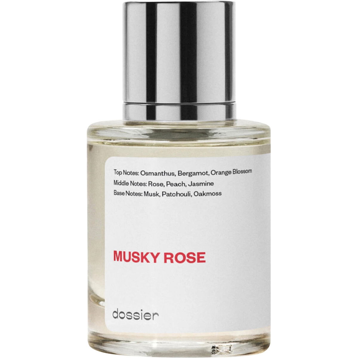 Dossier Musky Rose Perfume Bottle