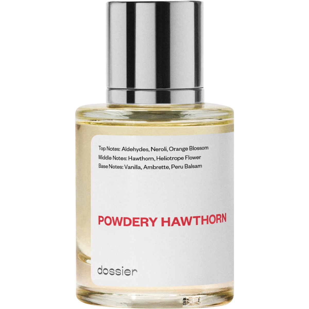 Dossier Powdery Hawthorn Perfume Bottle