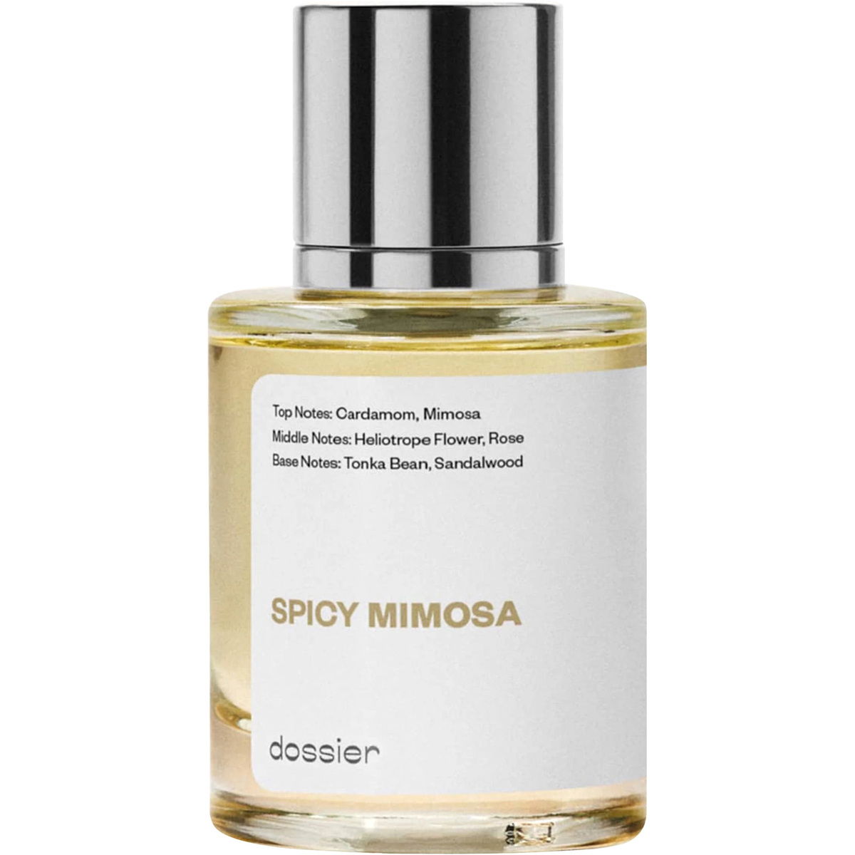 Dossier Spicy Mimosa Perfume Bottle