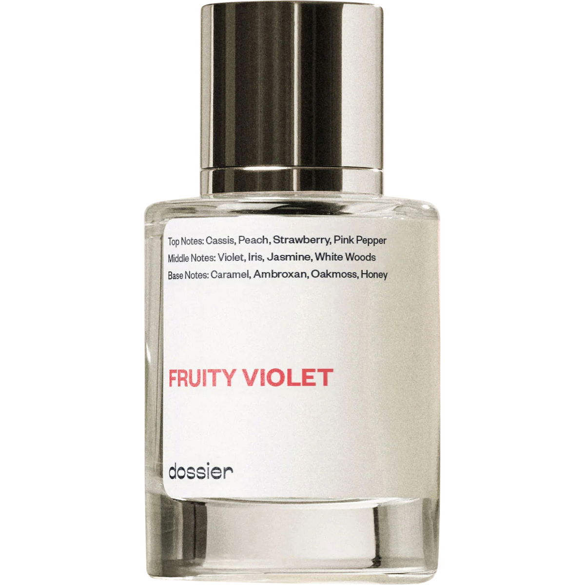 Dossier Fruity Violet Perfume Bottle