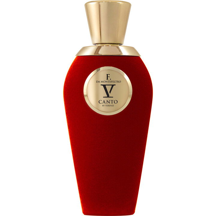 V Canto F. da Montefeltro Perfume Bottle