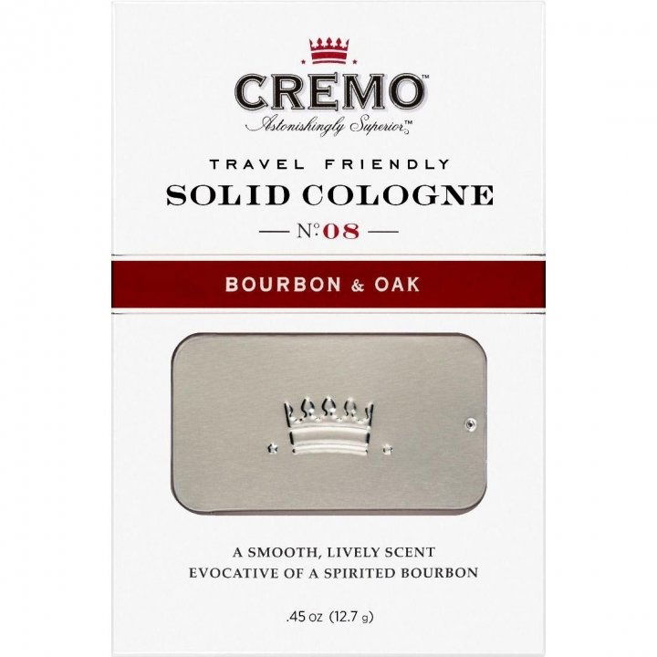 Cremo Bourbon & Oak SOLID COLOGNE Perfume Bottle