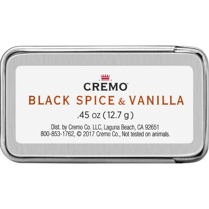 Cremo Spice & Black Vanilla SOLID COLOGNE Perfume Bottle