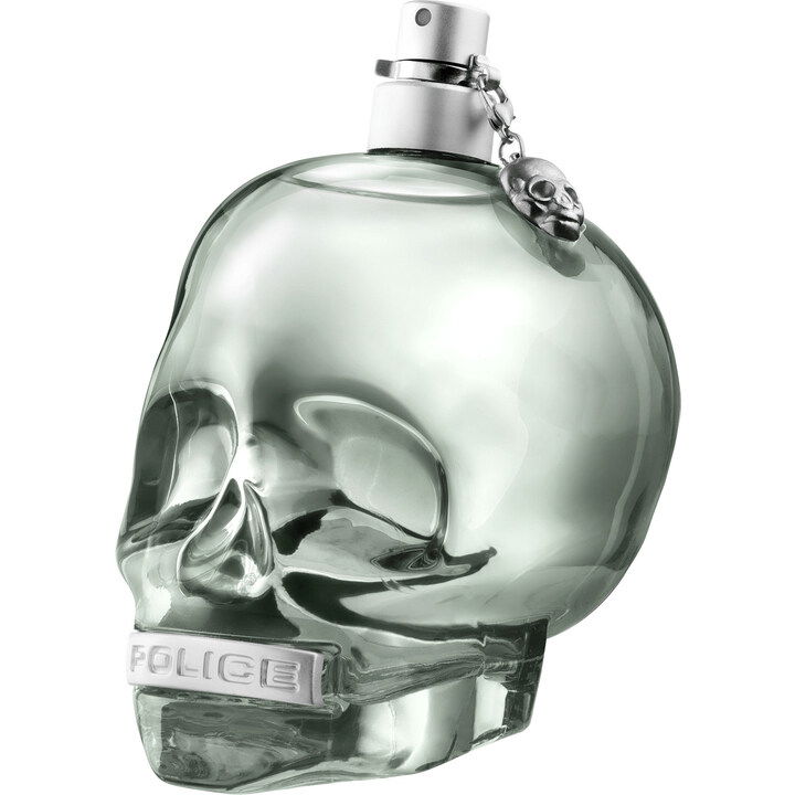 Police Green Perfume Bottle