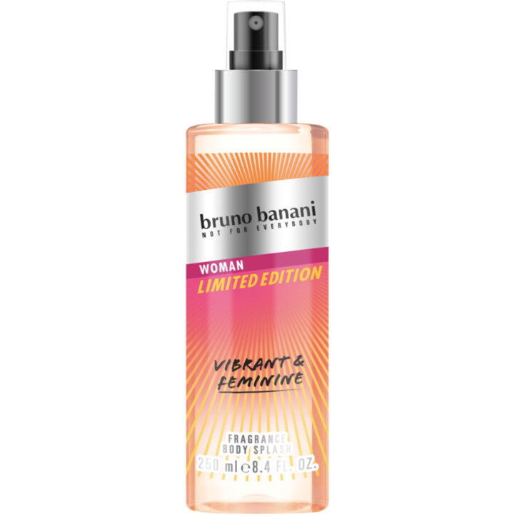 Bruno Banani Bruno Banani Woman Limited Edition Vibrant & Feminine BODY SPLASH Perfume Bottle
