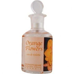 Monotheme Orange Flowers Perfume Bottle