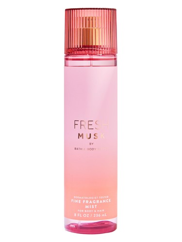 Bath & Body Works Fresh Musk Perfume Bottle