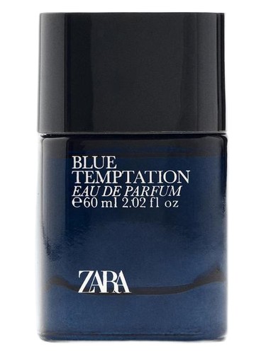 Zara Blue Temptation Perfume Bottle