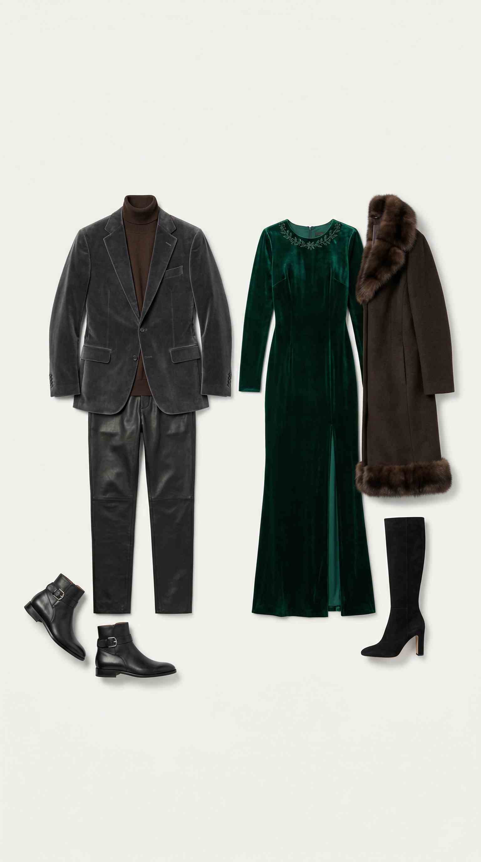 Outfit inspired by Les Indemodables Vanille Havane Cuir des Abysses