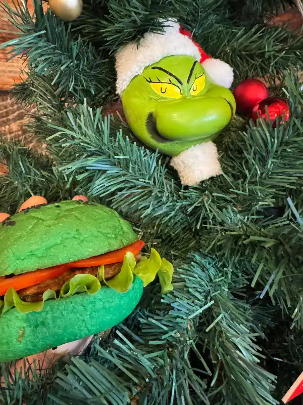 Grinch Burger per bambini