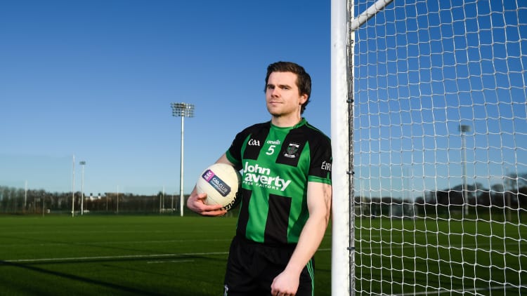 Young Irelands Cian O’Niaraigh pictured ahead of the AIB Leinster Junior Club Football Final.