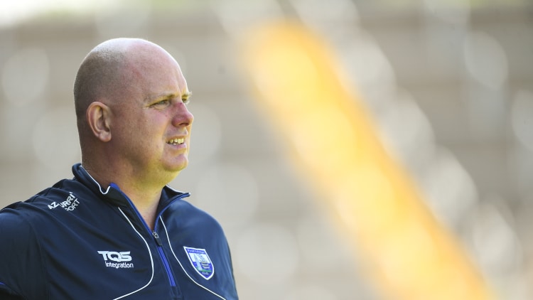 Waterford manager Tom McGlinchey.