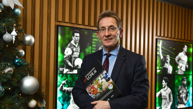 Proffessor Niall Moyna, Health & Human Performance, DCU, pictured at the launch of the innovative online GAA learning portal LCPE.ie, which supports the introduction of Physical Education at Higher and Ordinary Level in the Leaving Certificate Examination.