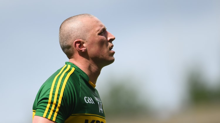 Sár imreoir Ciarraí Kieran Donaghy.