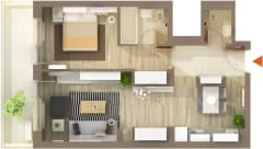Apartament modern 2 camere, Băneasa – Iancu Nicolae - foto 7