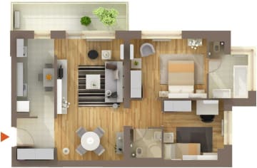 Apartament 3 camere, mobilat complet, zona Băneasa - foto 8