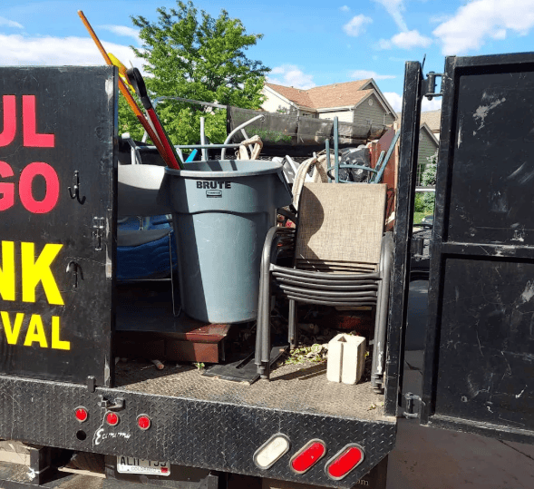 Haultogo junk removal truck serving Aurora Colorado homes