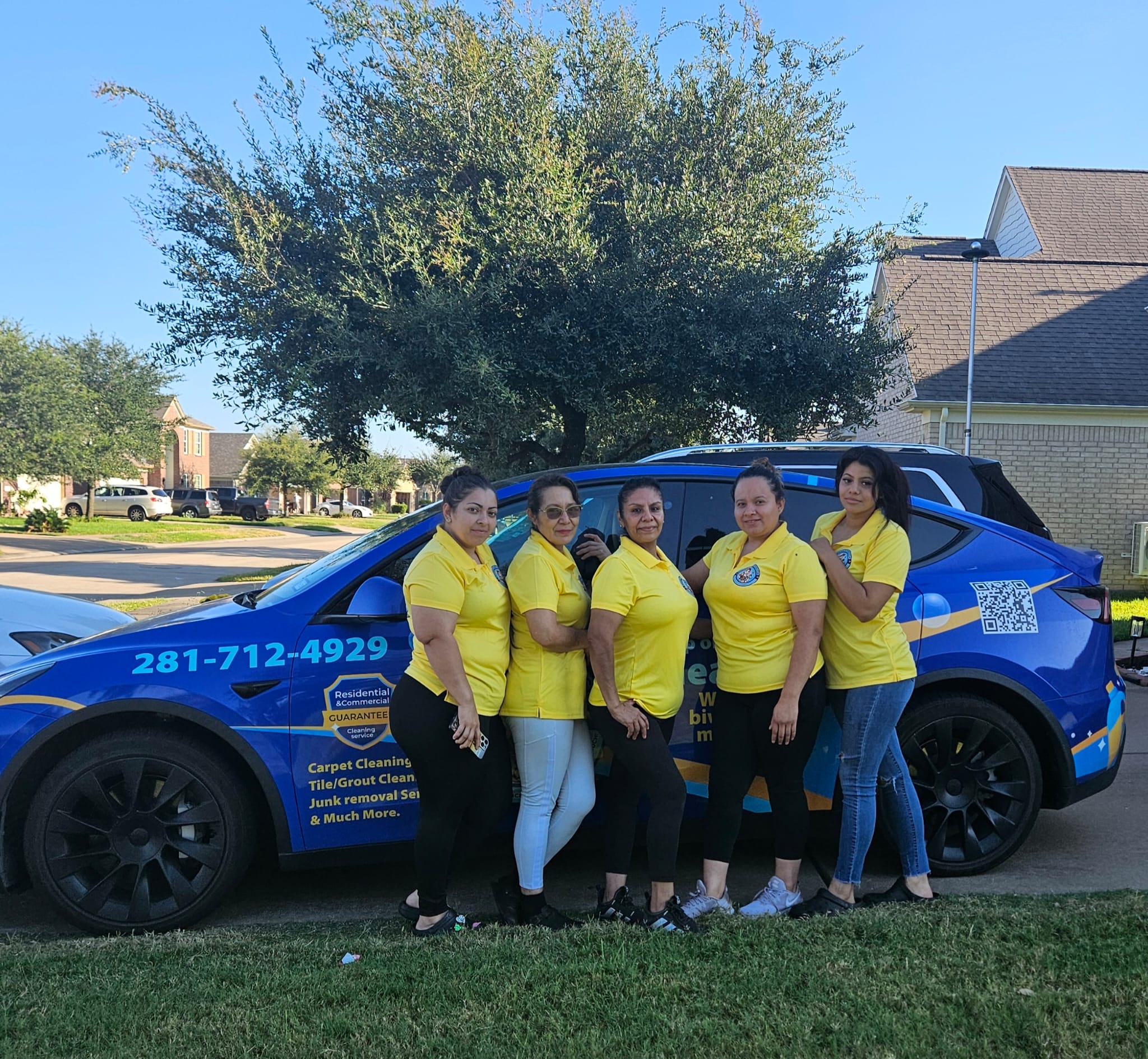 Professional house cleaning service Katy TX - Angie's 5 Star Touch team
