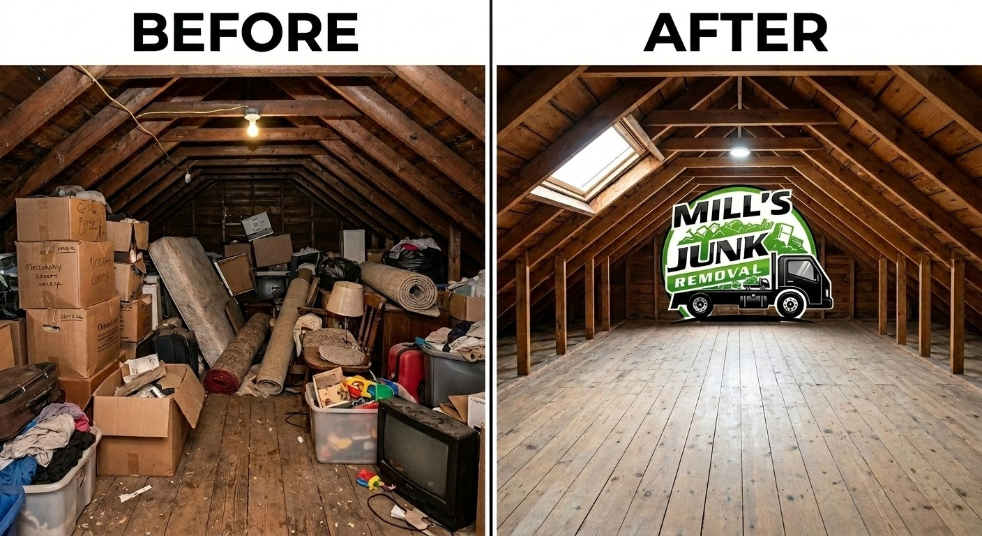 Mill's Junk Removal team