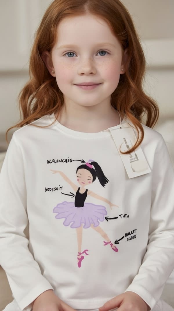 Camiseta manga larga Zara