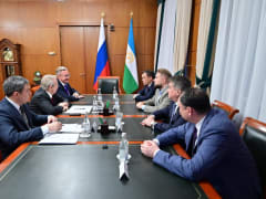 Андрей Назаров обсудил научные проекты Башкирии с вице-спикером Госдумы Борисом Чернышовым