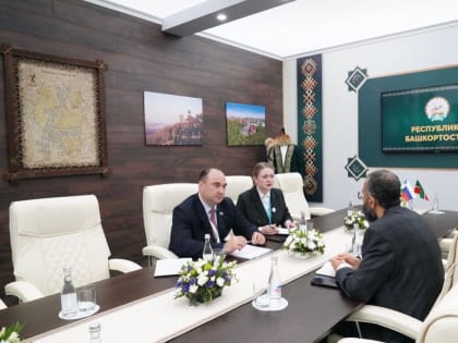 Тимур Хакимов на полях «KazanForum2023» провел встречу с Юсефом Хасаном Халави