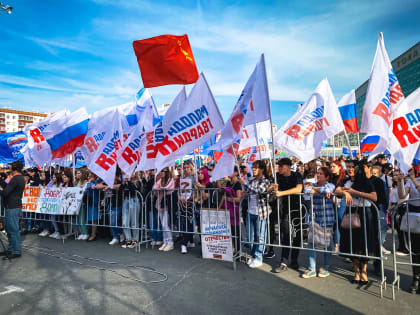 Молодогвардейцы Уфы приняли участие в митинг-концерте «Потомки Шаймуратова своих не бросают!»